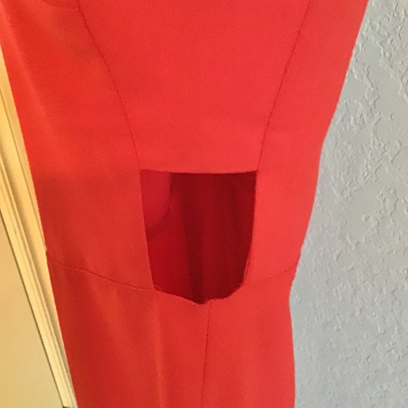 NWOT - H&M sleeveless cutout sides red dress - Picture 4 of 7